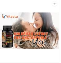 VITASTA Shilajit aukso kapsulės ištvermei ir jėgai 30 kapsulių