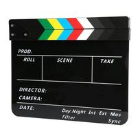 30x25CM Režisieriaus Vaizdo Scenos Kino Lenta Profesionalus Kino Filmo Veiksmo Pliauškėjimo Įrankis Akrilas