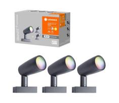 Ledvance - RINKINYS 3x LED RGB lauko lempa SMART + SPOT 3xLED/4.5W/230V IP65 Wi-Fi