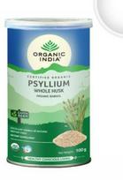 ORGANIC INDIA Visas lukštas Psyllium 100 g milteliai NEMOKAMAS PRISTATYMAS