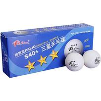 Originalūs PALIO 3 žvaigždučių stalo teniso kamuoliukai ABS plastikiniai S40+ 3 žvaigždučių stalo teniso kamuoliai 10 Balls balta