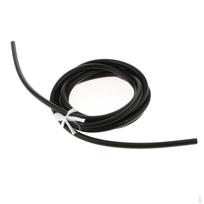 3 mm 1/8 colio silikoninės vakuuminės žarnos įsiurbimo linija 10 Ft , juoda