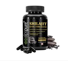 Alpspure Nutra Pure & Original Gold Shilajit | 100% Himalajų Natūralus Šiladžitas Minkštosios Kapsulės 30 Minkštųjų Kapsulių