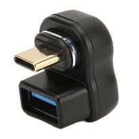 Type C Magnetic Adapter 24pin 10Gbps USB C Male to USB A Female U Shape Magnetic Adapter