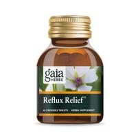 Gaia Herbs Rapidrelief Refliukso malšinimo tabletės, 45 vnt.