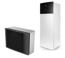 DAIKIN Altherma 3 H HT šilumos siurblio oras vanduo su integruota 180l talpa 13.10 kW komplektas su 9 kW tenu, EPRA18DW17+ETVH16S18E9W7