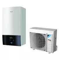 DAIKIN Altherma 3 R sieninis šilumos siurblio oras vanduo 7,74 kW komplektas su 6 kW tenu, ERGA06EVH+EHBH08E6V