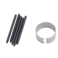5Pcs Stylus Pen Replacement Nibs Tips Standard Touchscreen Parts Accessories Black