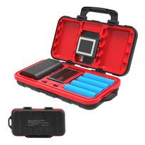 Drop Resistant Waterproof Camera Battery Memory Card Storage Box  for NP FW50 NP FZ100 LP E6 LP E8
