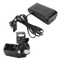 Siuvimo mašinos variklio komplektas buitinis su pedalo valdymu diržas 180W EU Plug
