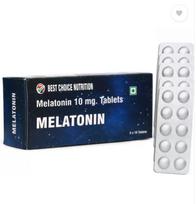 BEST CHOICE NUTRITION Melatoninas 10 mg miego tabletės (50 Vegetarinių tablečių)