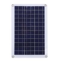 Atsparus vandeniui 20W monokristalinis silicio saulės skydelis Nešiojamas 60A saulės skydelio reguliatorius