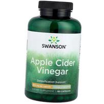 Apple Cider Vinegar, Apple Cider Vinegar Higher Strength 625, Swanson 180 caps (72280057) 180caps