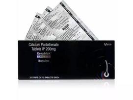 IPCA Pharam Kerablak Calcium Pantothenate 30 Tablet to promote hair growth