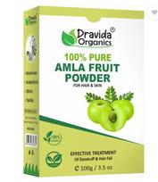 Dravida Organics Amla (100% Natural Powder) 100gm