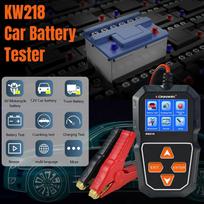 Car Battery Tester 12V 6V Motorcycle KONNWEI KW218 Cranking Test Charging Test Diagnostic Tool Support EFB AGM GEL Lead-acid Batteries