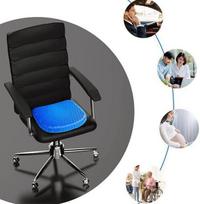 Gelinė sėdimoji pagalvė InnovaGoods Seter, juoda/mėlyna