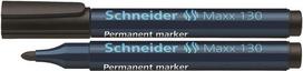 Permanentinis žymeklis Schneider Maxx 130, 1-3mm, juodos spalvos