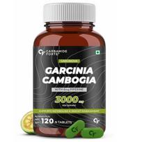 Carbamide Forte Garcinia Cambogia 3000mg 60% HCA & 6mg Piperino vienoje porcijoje | Svorio metimo papildas - 120 vegetariškų tablečių