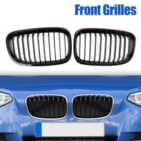 2 vnt. Priekinio buferio inksto grotelės tinka BMW 1 serijos F20 F21 2012-2014