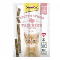 GimCat Kitten Sticks Turkey & Calcium skanėstas kačiukams lazdelės, kalakutiena; 3vnt