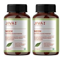 Jiva Neem tabletės, 120 tablečių X 2 pakuotės
