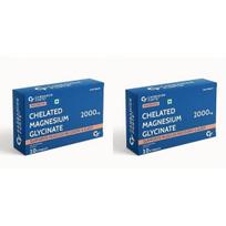 Chelatuotas magnio glicinatas 2000mg | 10 vegetariškų tablečių (Pakuotėje 2 vnt)