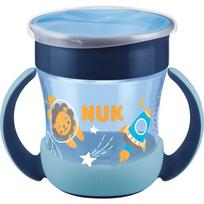 NUK Magic Cup Night puodelis su rankenomis 6m+ Blue 160 ml