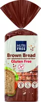 NUTRIFREE PANBAULETTO - tamsi pilno grūdo duona be glitimo, 300g