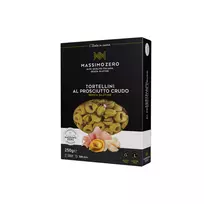 MASSIMO ZERO TORTELLINI PROSCIUTTO CRUDO  -  itališki koldūnai su kumpio įdaru, 250g