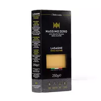 MASSIMO ZERO LASAGNE - lazanijos lakštai be glitimo, 250g