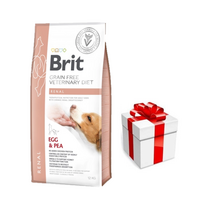 Brit gf veterinary diets dog Renal 12kg + Staigmena ŠUNIUI