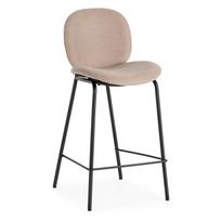 Baro taburėtės smėlio spalvos 2 vnt. (sėdynės aukštis 65 cm) Cori – Marckeric