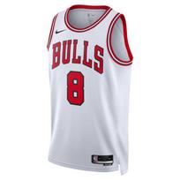 Nike Dri-FIT NBA Swingman Jersey Chicago Bulls Association Edition 2022/23 - Dydis Zach LaVine - Dydis S (DN2072-100 Marškinėliai)