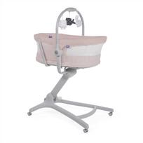 CHICCO BABY HUG AIR 4in1 mobilus lopšys - kėdutė Rose