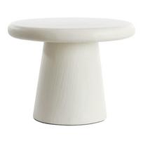 Apvalios formos kavos staliukas baltos spalvos ø 60 cm Kulona – Light & Living