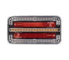 LED Kombinuota šviesa su dinaminiu posūkio signalu LED/12-24V IP65