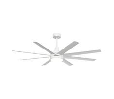 Aigostar - LED Reguliuojamas lubinis ventiliatorius LED/24W/230V 2700-6500K + +VP balta