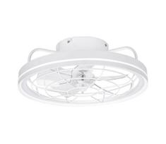 Aigostar - LED Reguliuojamas lubinis ventiliatorius LED/40W/230V 2700-6500K + +VP balta