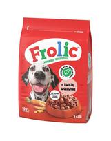 FROLIC Naturally Irresistible 2,6 kg pusiau visavertis pašaras suaugusiems šunims su šviežia jautiena