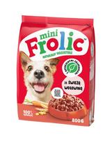 FROLIC Mini Naturally Irresistible 800 g Pusiau drėgnas mažų veislių šunų ėdalas su šviežia jautiena