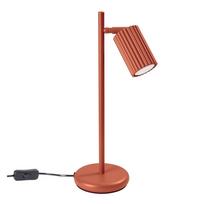 Stalinis šviestuvas raudonos plytų spalvos (aukštis 43 cm) Gleam – Sollux