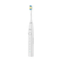 Sonic dantų šepetėlis TEESA SONIC 2 baltas, 5 veikimo režimai, kelioninis dėklas, USB C tipo jungtis