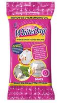 WhiteDay dėmių šalinimo servetėlės, 20 vnt., Švariklis dėmių pašalinimui WhiteDay, rinkinys su 20 vienetų