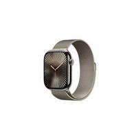 Apple Watch Series 10 LTE 46mm Natural Titangehäuse mit Natural Milanese Loop - M/L | MWYC3QF/A | 0195949564116