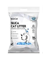 SILIKONINIS KAČIŲ KRAIKAS "BeloCat" 18 L / 7 Kg. vandenyno kvapo (Premium) 100% NATŪRALUS KRAIKAS