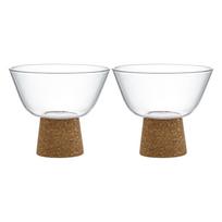 Žemos taurės 2 vnt. ledams 380 ml Vilagio – Vialli Design