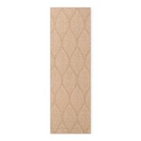Smėlio spalvos/dramblio kaulo spalvos lauko kilimas 80x250 cm Duet Liora – NORTHRUGS