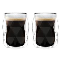 Puodeliai 2 vnt. espreso/su dviguba sienele 100 ml Geo – Vialli Design