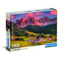 Dėlionė su kalnais Clementoni Magical Dolomites, 39953, 1000 d.